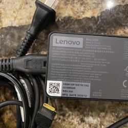 lenovo usb-c power adapter 65w laptop notebook