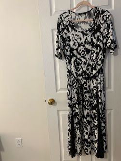 Black and White Dress