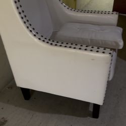 Armchair With Leather 