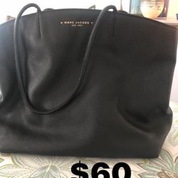 Marc Jacobs Black Big Tote 