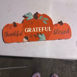 Thanksgiving Decoration