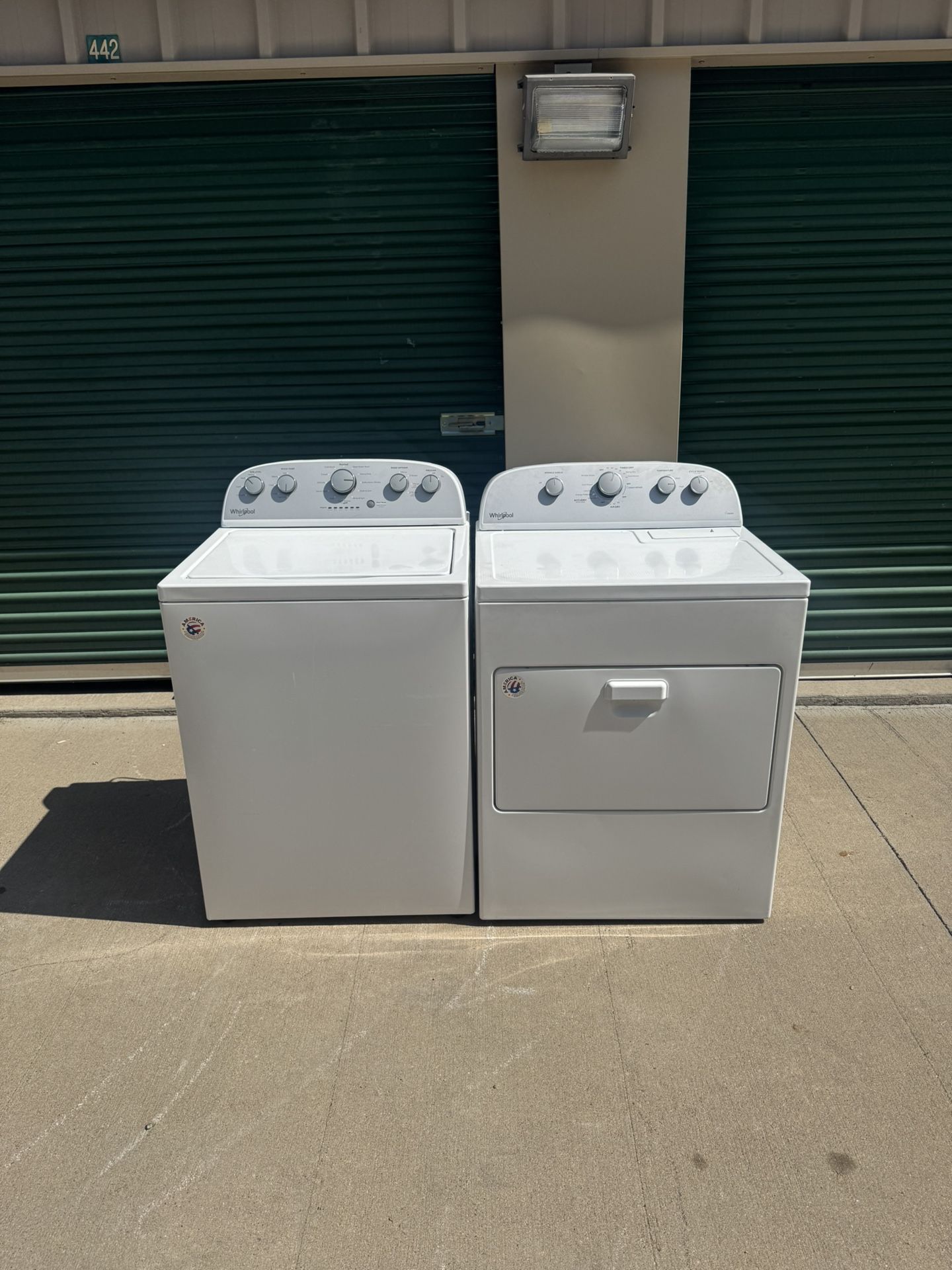 Delivery+Install! Large Capacity Whirlpool Washer & Dryer