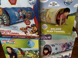 Deluxe 5’ Long Character Play Tunnels $18 each