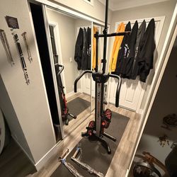 MaxiClimber XL 2000, Full-Body Workout Machine, Black and Red,