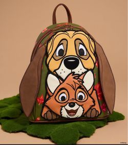 DISNEY D23 Exclusive The Fox and the Hound Tod & Copper Cosplay Mini Backpack
