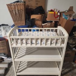 Changing Table & Contoured Changing Pad 