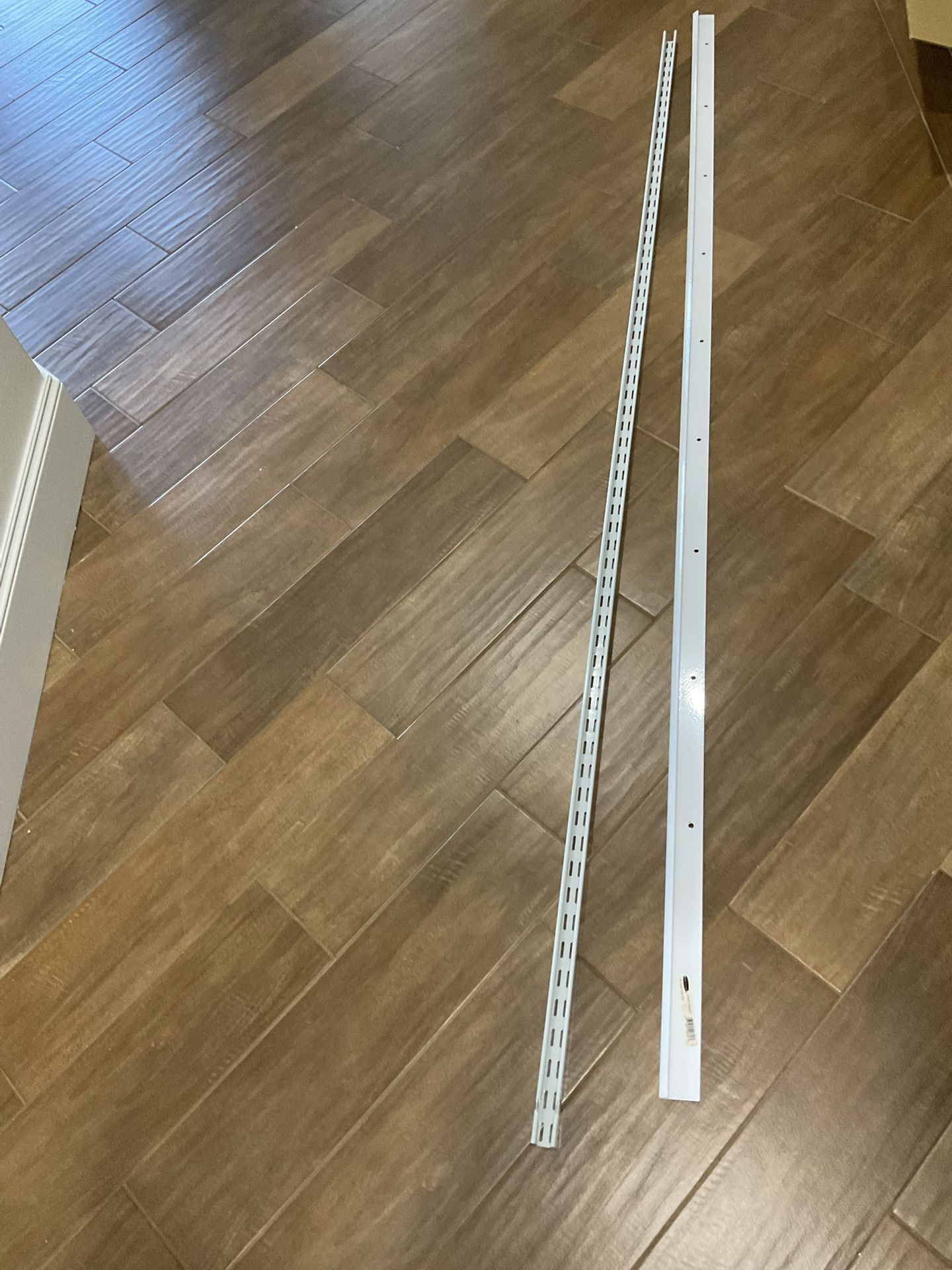 80” Standard Support Bracket Shelf Tracks and Hang Track
