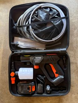 VEVOR Cordless Pressure Washer Kit – 652 PSI, Battery & Case