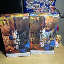 Dragon Ball Z Dual Statue Set