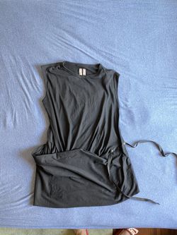 rick owens 2011 side pocket moody tank top