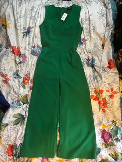 NWT Dressy Wide Leg Romper / Size L
