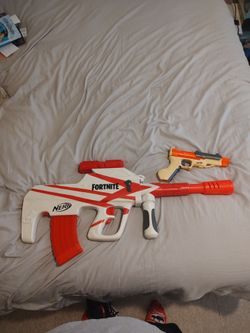 Two Nerf guns