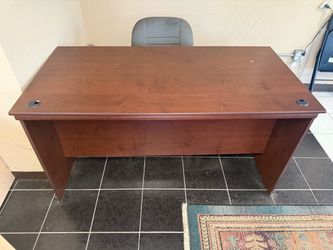 Desk with chair