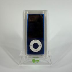 New Apple iPod Nano 5th Gen 8GB Blue MC037LL/A