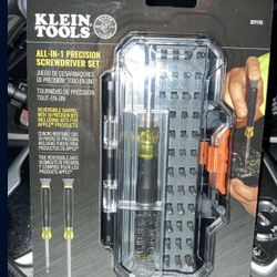 Klein Tools 32717 All-in-1 Precision Screwdriver Set. 