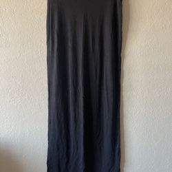 Velvet U.S.A., Women’s Black Stretchy Long Skirt, Size S