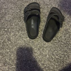 Birkenstock sandals men Black size 11