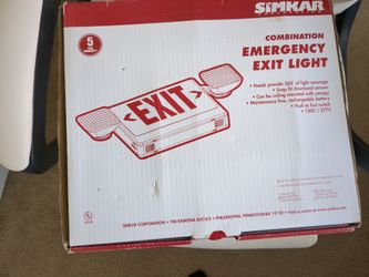 Emergency exit ligjt