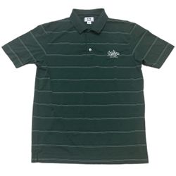 Cutter & Buck Polo Men’s S Green USF Alumni Activewear Casual Stripe Shirt