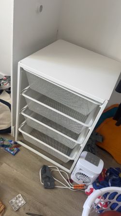2 Ikea Jonaxel Closet Storage Units