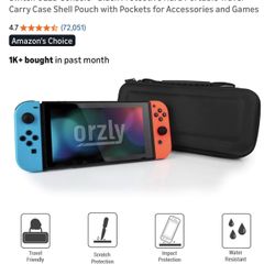 Orzly Carry Case  Nintendo Switch /New Switch OLED 