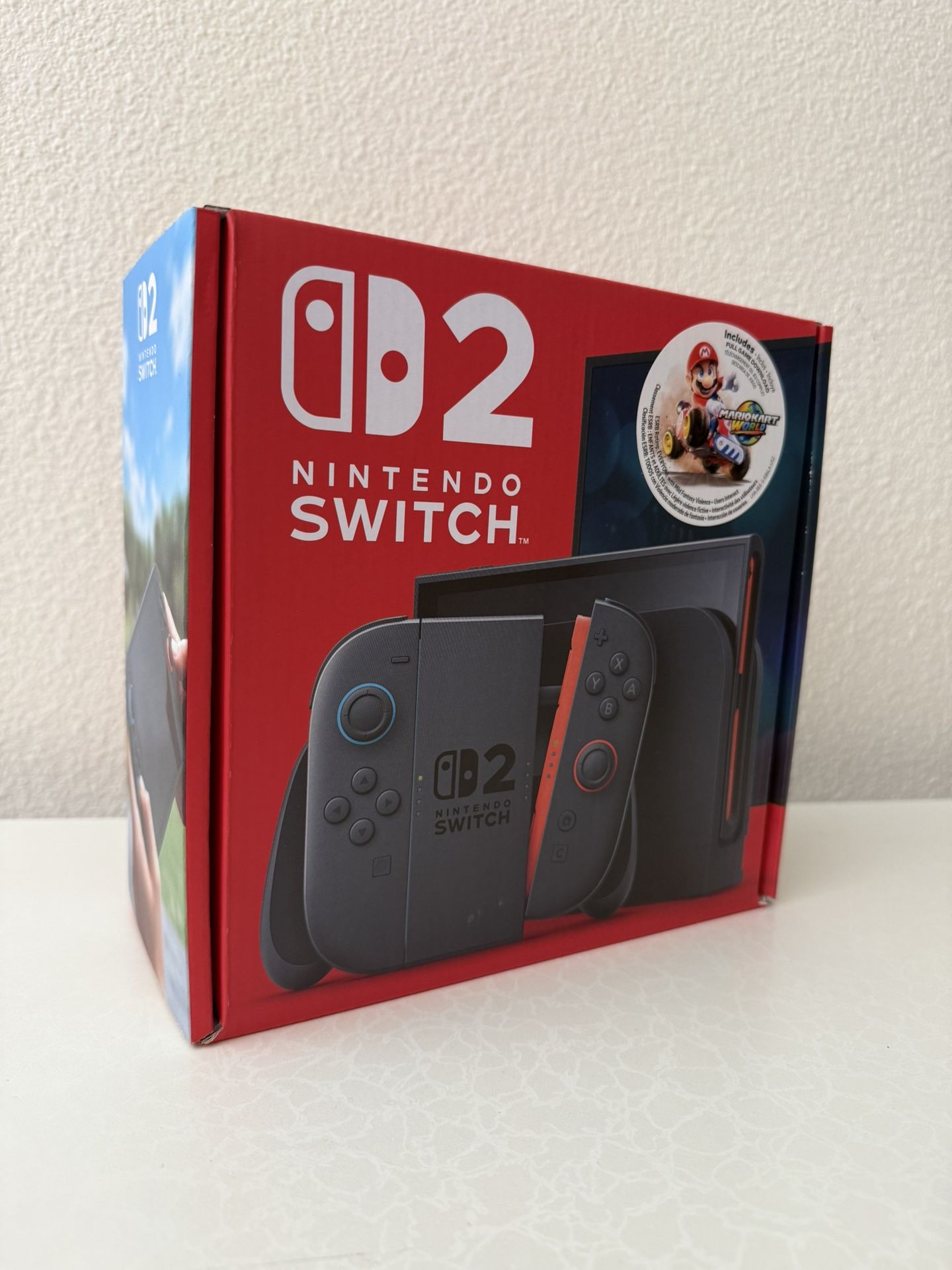 Nintendo Switch 2 - Mario Kart Word Bundle - Sealed New