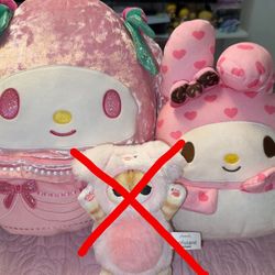 sanrio my melody plushies squishmallow 