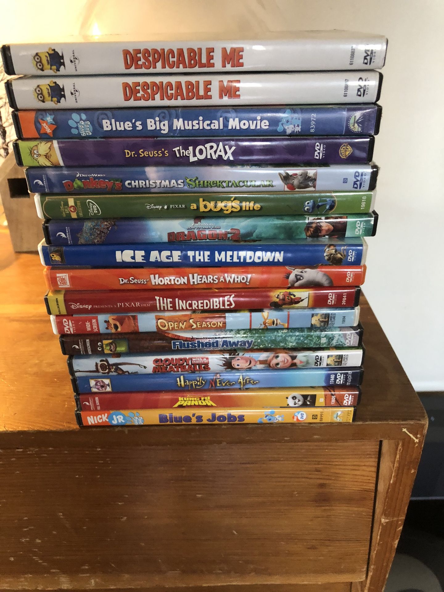 55 Kids Movies And Shows DVD’s