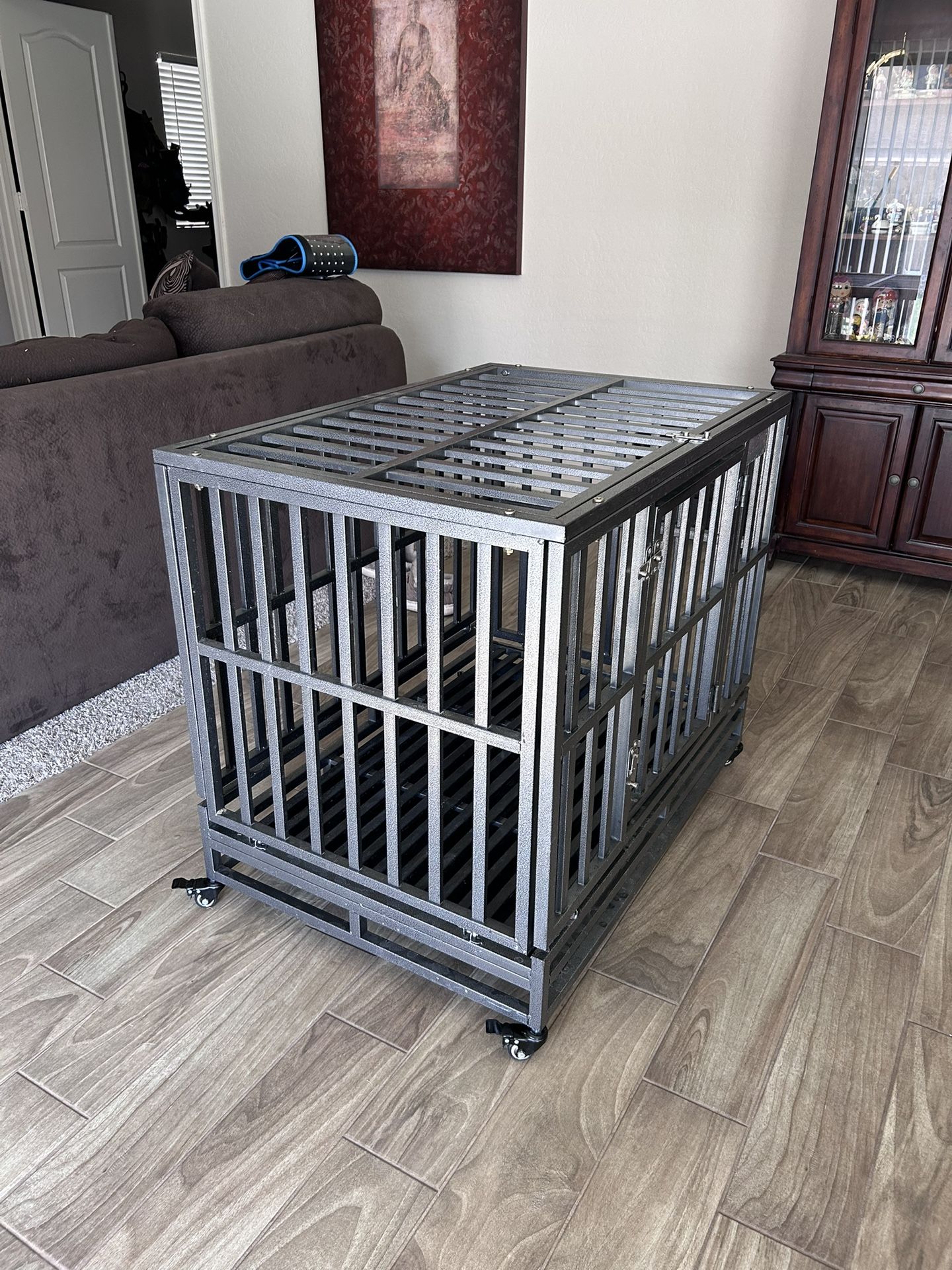 Heavy Duty Dog Crate By Lockup
