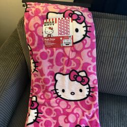 Hello Kitty Blanket.
