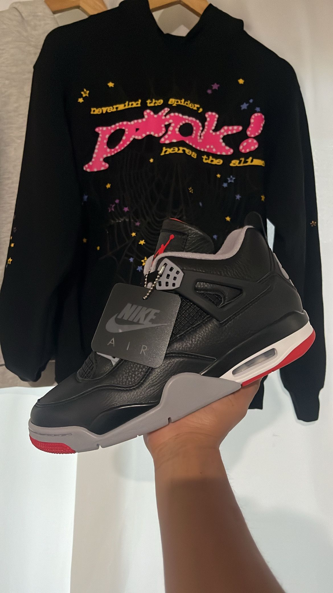 Jordan 4 bred reimagined size 8.5