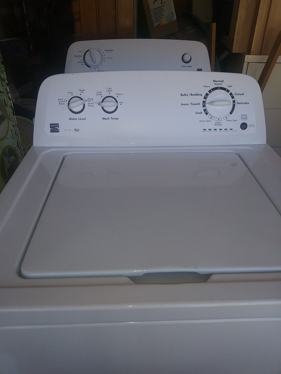 Reduced Like New 2 yrs old Kenmore Washer & Dryer
