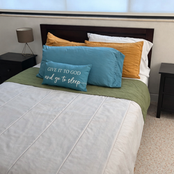 Dark brown bedroom set