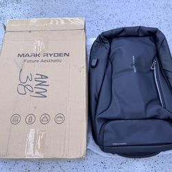 Brand New MARK RYDEN Business Backpack for Men, Waterproof High Tech Backpack with Sport Car Shape Design and USB Charging Port, Travel Laptop Backpac