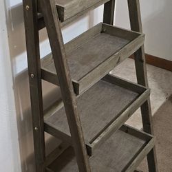 Folding Ladder Shelf