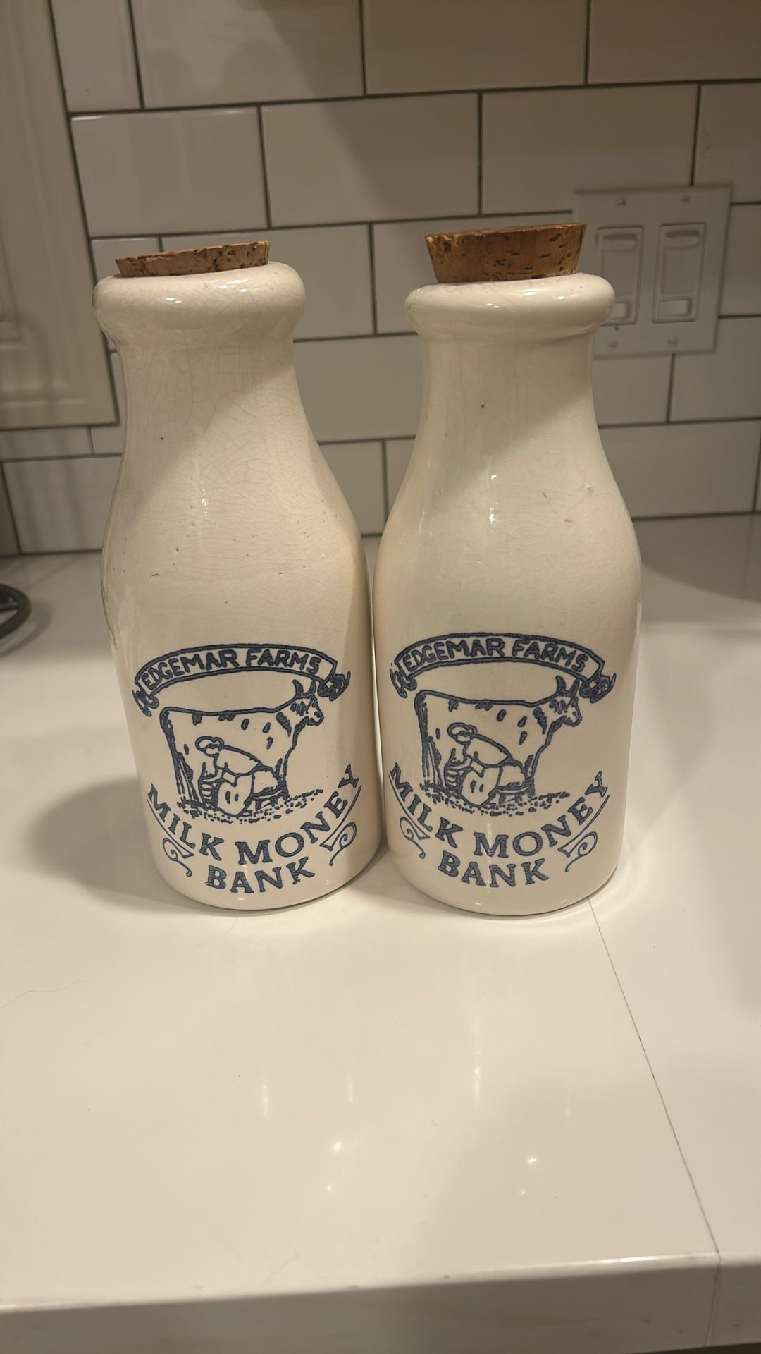 Edgemar Farms Milk Money Banks