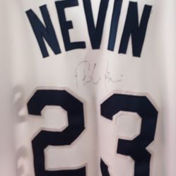 Phil Navin Signed Padres Jersey 