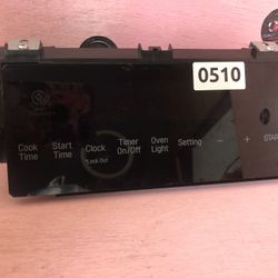 Genuine LG Range Oven Touch Panel Assy  Part # AGM(contact info removed)1 EBR(contact info removed)6