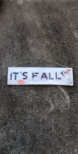 Fall sign
