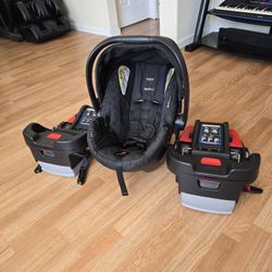 Britax B-Safe 35 Infant Car Seat with 2 Bases
