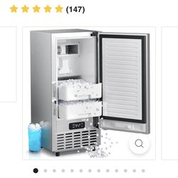 Kismile Z5830 Commercial Nugget Ice Maker