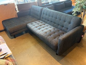 Structube Grey Sectional Sofa