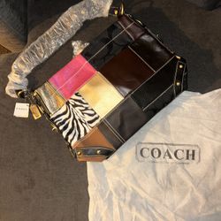 Retro Coach Patch Bag