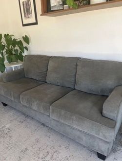 Gray sofa