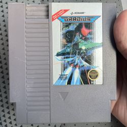 Gradius 5 screw Cartridge For Nintendo NES