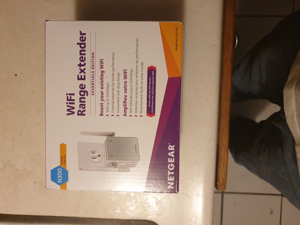 Netgear N300 wifi extender