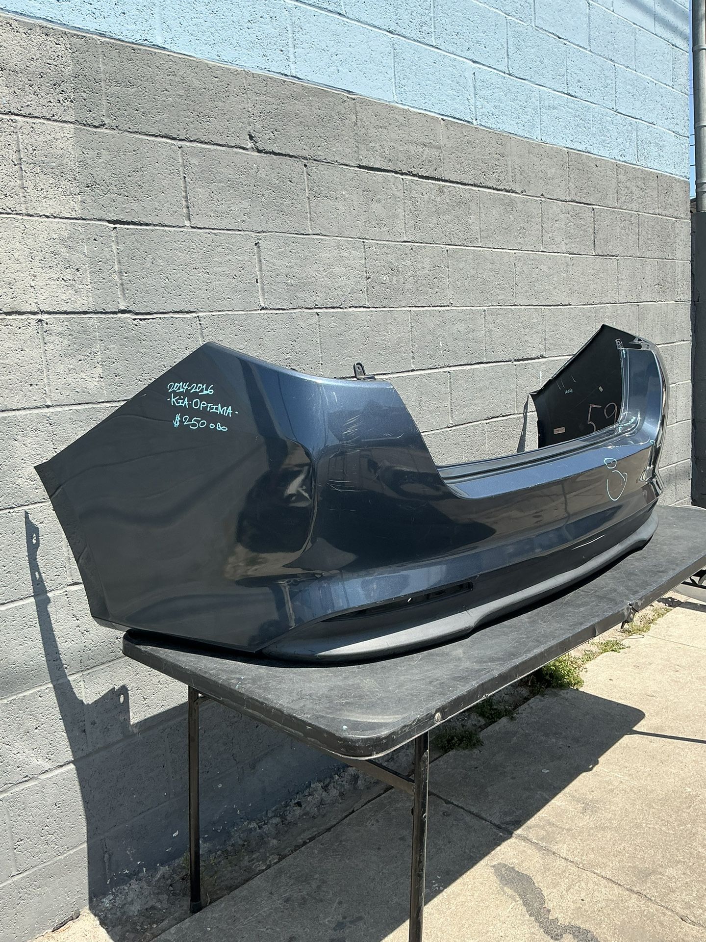 2014 - 2016 KIA OPTIMA - REAR BUMPER COVER OEM