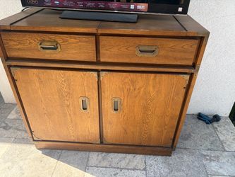 Buffet Table Real Wood