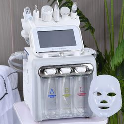 7 in 1 Hydrogen Oxygen Facial Care Machine with Multifunctional Facial Skin Care Device