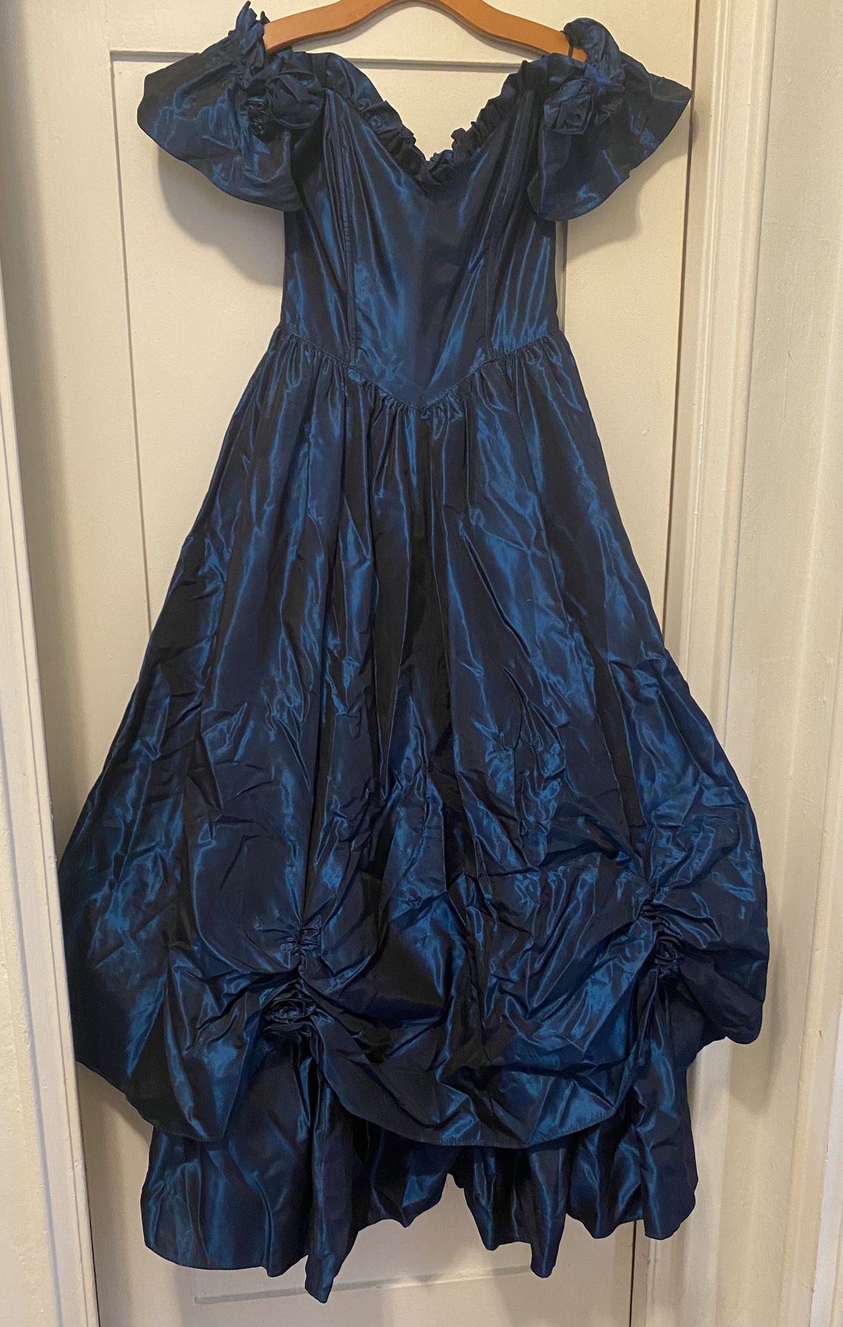 Gunne Sax Royal Blue Gown Size 9